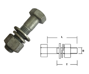 Structural 2D+6 Bolts