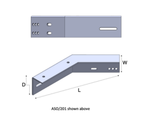 45°Angle Stand Off Bracket