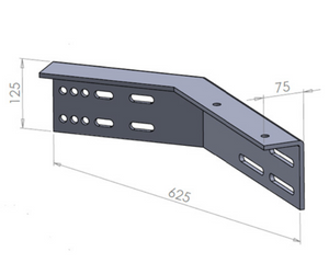 Antenna Support Mount Type Vertical Pole Bracket