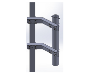 Antenna Support Mount Type Vertical Pole Leg