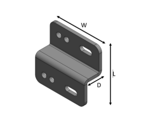 Parallel Stand Off Brackets