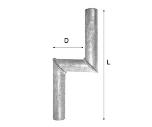 Parallel Stand Off Poles